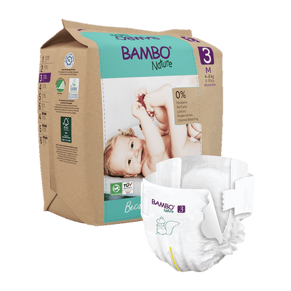 Bambo Nature pañales T3(4-8kg) 28 uds
