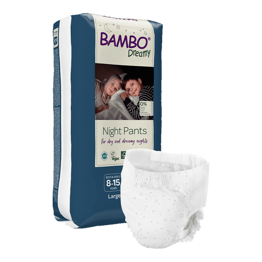 Bambo Dreamy pants para noche L (35-50kg) 10 uds