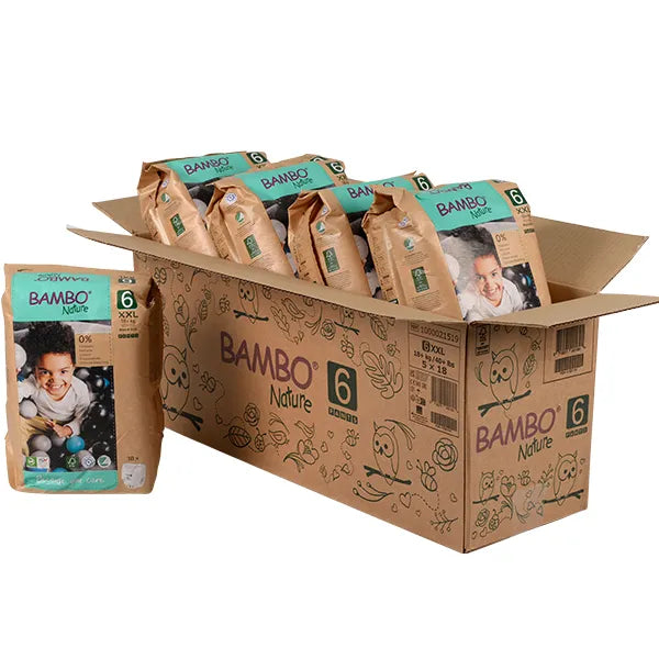 Bambo Nature pants T6 (+18kg) 18 uds